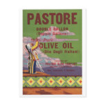 Vintage Old Retro Crate Product Goods Labels Olive