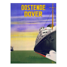 Vintage Oostende Dover Postcards