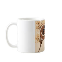 Vintage Owl in Moon Mugs