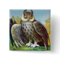 Vintage Owl Print