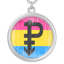 Vintage Pansexual Flag Custom Jewelry