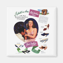 Vintage Paris Advertisement Magnet