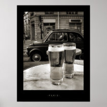Vintage Paris Bistro - poster