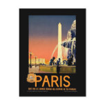 Vintage Paris postcards