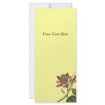 Vintage Passion Flower Custom Rack Cards