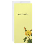 Vintage Passion Flower Personalized Rack Card
