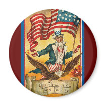 Vintage Patriotic Independence Day