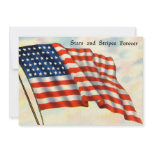 Vintage Patriotic  Invitations