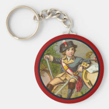 Vintage Patriotic_Soldier_Keychain