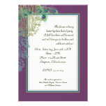 Vintage Peacock, Feathers - Couple Shower Personalized Invite