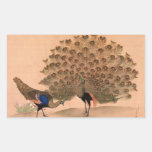 Vintage Peacock Stickers