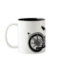 Vintage Pen and Ink Harley mugs