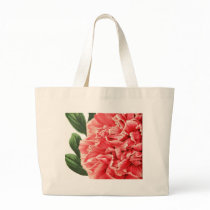 Vintage Peony / Retro Pfingstrose Einkaufstaschen