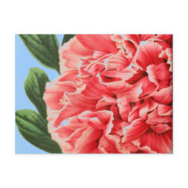 Vintage Peony / Vintage Pfingstrose Postkarten