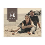 Vintage Photo Save the Date Template postcards