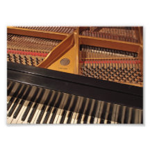 Vintage Piano Keyboard Photographic Print