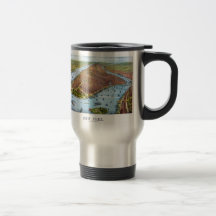Vintage Pictorial Map of New York City (1879) Coffee Mugs