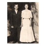 Vintage Picture of a Wedding Couple Postcards