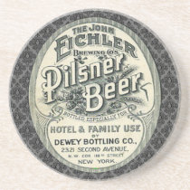 Vintage Pilsner Beer Ad Label