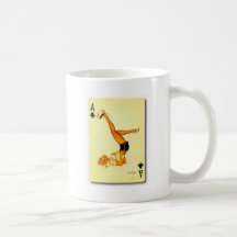 vintage pin up ace mug