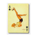 vintage pin up ace postcards