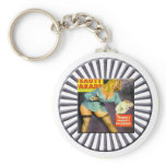 Vintage Pin Up Girl keychains