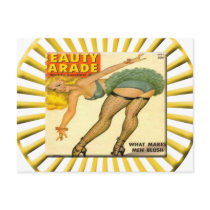 Vintage Pin Up Girl Post Cards