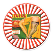 Vintage Pin Up Girl Sticker