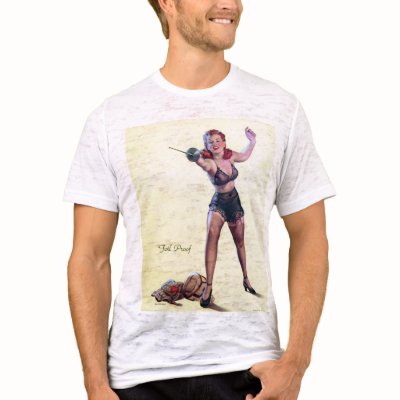 Vintage Pin Up Girl Tees and Sweats - Customise by vintagegiftmall
