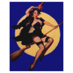 Vintage Pin Up Witch flyers