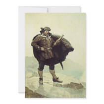 Vintage Pirates; Captain Bill Bones by NC Wyeth Invites