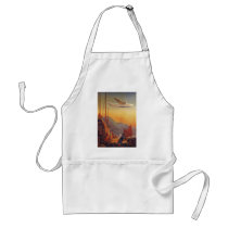 Vintage Plane Travelling on Vacation in the Orient Aprons