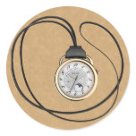 Vintage Pocket Watch Times from the Past Stickers