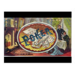 Vintage Poker Mens Smoking Room Gambling Post Cards