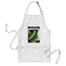 Vintage Pole Lima Beans Seed Packet Label Art Aprons