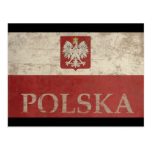 Vintage Polska Post Card