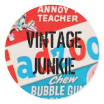 Vintage Pop Art Stickers ~ 1