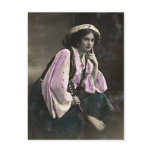 Vintage Portrait of a Gypsy Girl Postcards