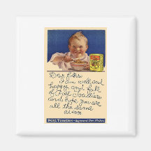 Vintage Post Toasties Cereal Magnet