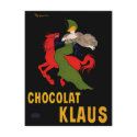Vintage Postcard: Cappiello - Chocolat Klaus
