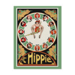Vintage Postcard:   't Hippie by C. Verschuuren