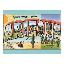 Vintage Postcards Arizona
