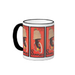 Vintage Poster Art - Simplex Bicycle Mug
