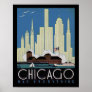 Vintage poster of chicago