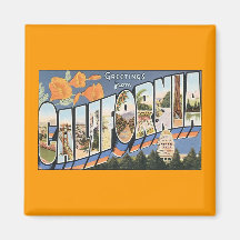 Vintage Poster Refrigerator Magnets
