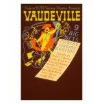 Vintage Poster Vaudeville Illustration t-shirts