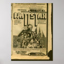 Vintage Poster Wattstax Movie Premiere 1973 posters