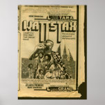 Vintage Poster Wattstax Movie Premiere 1973 posters