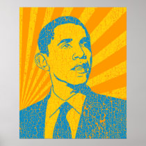 Vintage President Obama Poster