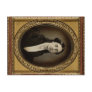 Vintage Print - Tintype Photo of Young Woman Postcards